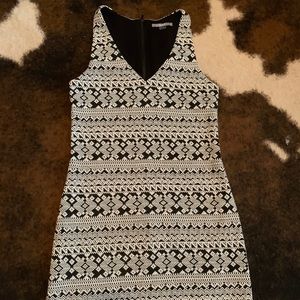 Patterned Mini Dress